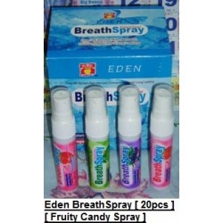 [ 20pkts ] Eden Breath Spray [Fruity Candy Spray]