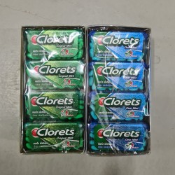 [ 12 pkts ] Mini Clorets Tablets [Original Mint / Clear Mint]