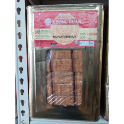 Khong Guan Biskut Cocoa Cream coated Sugar 4.5KG [ Returnable Tin ]