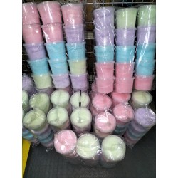 [ 5 tubs ] Cotton Floss Candy Tubs [ Assorted colour ]