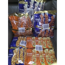 [  36g x 20pkts ] Camel Nuts [Roasted Peanuts / White Sugar Nuts / Cracker Peanuts / Mixed Snacks / Ikan Bilis Nut]